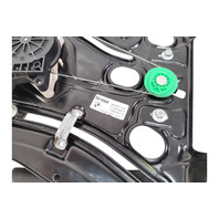 2006-2010 BMW 650i E64 Left Rear Quarter Window Glass Regulator, 51-35-7-186-643, F039, OEM, 2006, 2007, 2008, 2009, 2010