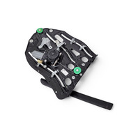 2006-2010 BMW 650i E64 Left Rear Quarter Window Glass Regulator, 51-35-7-186-643, F039, OEM, 2006, 2007, 2008, 2009, 2010