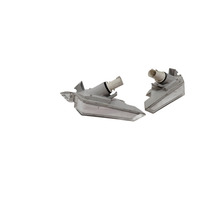2006-2010 BMW 650i E63 E64 Turn Signal Repeater Lamp Set, 63-13-7-165-810, 63-13-7-165-809, F039, OEM, 2006, 2007, 2008, 2009, 2010