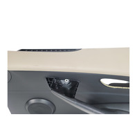 2006-2007 BMW E64 E63 650i 645Ci Front Right Passenger Door Panel Card Cream Beige Leather, 51-41-9-150-486, F039, OEM, 2006, 2007