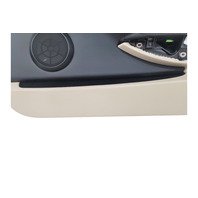 2006-2007 BMW E64 E63 650i 645Ci Front Right Passenger Door Panel Card Cream Beige Leather, 51-41-9-150-486, F039, OEM, 2006, 2007