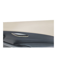 2006-2007 BMW E64 E63 650i 645Ci Front Right Passenger Door Panel Card Cream Beige Leather, 51-41-9-150-486, F039, OEM, 2006, 2007