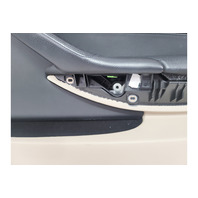 2006-2007 BMW E64 E63 650i 645Ci Front Right Passenger Door Panel Card Cream Beige Leather, 51-41-9-150-486, F039, OEM, 2006, 2007