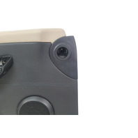 2006-2007 BMW E64 E63 650i 645Ci Front Left/Driver Door Panel Card Cream Beige Leather, 51-41-9-150-477, F039, OEM, 2006, 2007