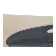 2006-2007 BMW E64 E63 650i 645Ci Front Left/Driver Door Panel Card Cream Beige Leather, 51-41-9-150-477, F039, OEM, 2006, 2007