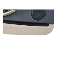 2006-2007 BMW E64 E63 650i 645Ci Front Left/Driver Door Panel Card Cream Beige Leather, 51-41-9-150-477, F039, OEM, 2006, 2007