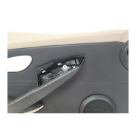 2006-2007 BMW E64 E63 650i 645Ci Front Left/Driver Door Panel Card Cream Beige Leather, 51-41-9-150-477, F039, OEM, 2006, 2007