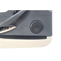 2006-2007 BMW E64 E63 650i 645Ci Front Left/Driver Door Panel Card Cream Beige Leather, 51-41-9-150-477, F039, OEM, 2006, 2007