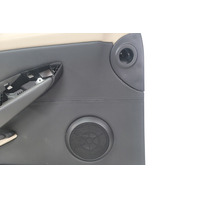 2006-2007 BMW E64 E63 650i 645Ci Front Left/Driver Door Panel Card Cream Beige Leather, 51-41-9-150-477, F039, OEM, 2006, 2007