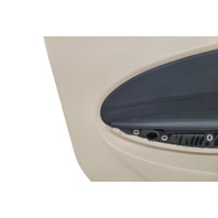 2006-2007 BMW E64 E63 650i 645Ci Front Left/Driver Door Panel Card Cream Beige Leather, 51-41-9-150-477, F039, OEM, 2006, 2007