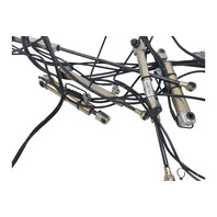 2006-2010 BMW 650i E64 Convertible Top Hydraulic Pump Cylinder Line Set, 54-34-7-154-648, F039, OEM, 2006, 2007, 2008, 2009, 2010