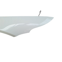 2006-2010 BMW 650i Front Right Fender Panel Alpine White, 41-35-7-133-796, F039, OEM, 2006, 2007, 2008, 2009, 2010