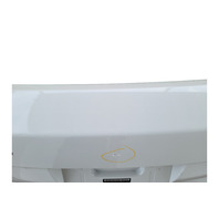 2006-2007 BMW 650i Rear Bumper Face Cover Upper/Lower Alpine White, 51-12-7-078-441, F039, OEM, 2006, 2007