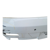 2006-2007 BMW 650i Rear Bumper Face Cover Upper/Lower Alpine White, 51-12-7-078-441, F039, OEM, 2006, 2007