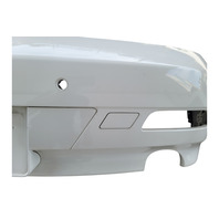 2006-2007 BMW 650i Rear Bumper Face Cover Upper/Lower Alpine White, 51-12-7-078-441, F039, OEM, 2006, 2007