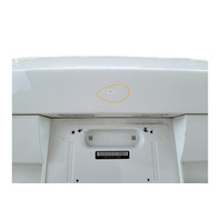 2006-2007 BMW 650i Rear Bumper Face Cover Upper/Lower Alpine White, 51-12-7-078-441, F039, OEM, 2006, 2007