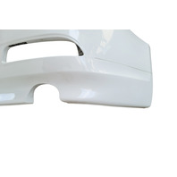 2006-2007 BMW 650i Rear Bumper Face Cover Upper/Lower Alpine White, 51-12-7-078-441, F039, OEM, 2006, 2007