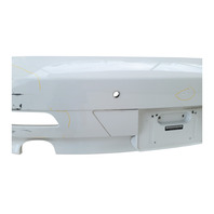 2006-2007 BMW 650i Rear Bumper Face Cover Upper/Lower Alpine White, 51-12-7-078-441, F039, OEM, 2006, 2007