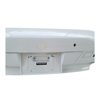2006-2007 BMW 650i Rear Bumper Face Cover Upper/Lower Alpine White, 51-12-7-078-441, F039, OEM, 2006, 2007