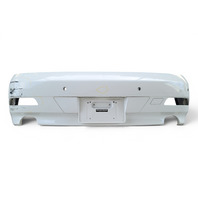2006-2007 BMW 650i Rear Bumper Face Cover Upper/Lower Alpine White, 51-12-7-078-441, F039, OEM, 2006, 2007