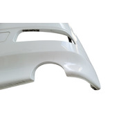 2006-2007 BMW 650i Rear Bumper Face Cover Upper/Lower Alpine White, 51-12-7-078-441, F039, OEM, 2006, 2007