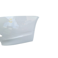 2006-2007 BMW 650i Rear Bumper Face Cover Upper/Lower Alpine White, 51-12-7-078-441, F039, OEM, 2006, 2007