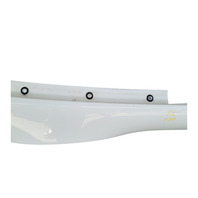 2006-2010 BMW 650i Front Left Fender Panel Alpine White, 41-35-7-133-795, F039, OEM, 2006, 2007, 2008, 2009, 2010