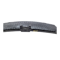 2006-2007 BMW 650i E63 E64 Front Bumper Center Lower Mesh Grille, 51-11-7-008-820, F039, OEM, 2006, 2007