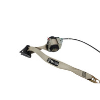 2006-2007 BMW 650i E64 Convertible Front Right Seat Belt Beige, 72-11-7-112-370, F039, OEM, 2006, 2007