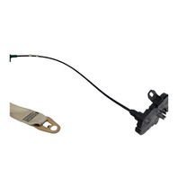 2006-2007 BMW 650i E64 Convertible Front Right Seat Belt Beige, 72-11-7-112-370, F039, OEM, 2006, 2007