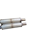 2006-2010 BMW 650i E63 E64 Front Exhaust Pipe Primary Muffler Silencer, 18-30-7-542-660, F039, OEM, 2006, 2007, 2008, 2009, 2010