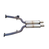 2006-2010 BMW 650i E63 E64 Front Exhaust Pipe Primary Muffler Silencer, 18-30-7-542-660, F039, OEM, 2006, 2007, 2008, 2009, 2010 2006-2010 BMW 650i E63 E64 Front Exhaust Pipe Primary Muffler Silencer, 18-30-7-542-660, F039, OEM, 2006, 2007, 2008, 2009, 2010