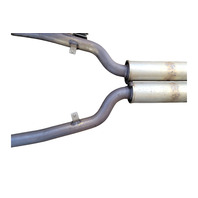 2006-2010 BMW 650i E63 E64 Front Exhaust Pipe Primary Muffler Silencer, 18-30-7-542-660, F039, OEM, 2006, 2007, 2008, 2009, 2010