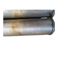 2006-2010 BMW 650i E63 E64 Front Exhaust Pipe Primary Muffler Silencer, 18-30-7-542-660, F039, OEM, 2006, 2007, 2008, 2009, 2010