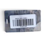 2006-2010 BMW 650i E63 E64 Left Right Engine Ignition Coil Cover Set, 11-12-7-548-849, 11-12-7-548-850, F039, OEM, 2006, 2007, 2008, 2009, 2010