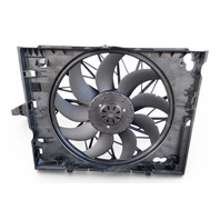 2006-2010 BMW 650i E64 Radiator Cooling Fan Assembly 600W, 17-42-7-534-911, F039, OEM, 2006, 2007, 2008, 2009, 2010