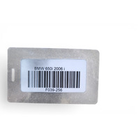 2006-2010 BMW 650i E63 E64 Positive Battery Alternator Starter Cable, 12-42-7-545-877, F039, OEM, 2006, 2007, 2008, 2009, 2010