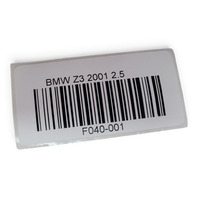 2001-2002 BMW Z3 Instrument Panel Speedometer Meter 80K Miles, 62-11-6-901-516, F040, OEM, 2001, 2002