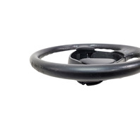 1997-2002 BMW Z2 3-Spoke Leather Chrome Line Steering Wheel Black, 32-30-1-096-778, F040, OEM, 1997, 1998, 1999, 2000, 2001, 2002