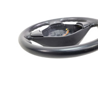 1997-2002 BMW Z2 3-Spoke Leather Chrome Line Steering Wheel Black, 32-30-1-096-778, F040, OEM, 1997, 1998, 1999, 2000, 2001, 2002