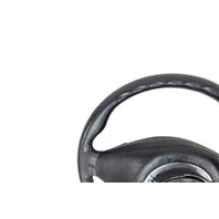 1997-2002 BMW Z2 3-Spoke Leather Chrome Line Steering Wheel Black, 32-30-1-096-778, F040, OEM, 1997, 1998, 1999, 2000, 2001, 2002