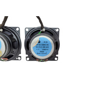 1997-2002 BMW Z3 Rear Side Mid Range Loud Audio Speaker Set, 65-13-8-386-425, F040, OEM, 1997, 1998, 1999, 2000, 2001, 2002