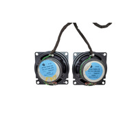 1997-2002 BMW Z3 Rear Side Mid Range Loud Audio Speaker Set, 65-13-8-386-425, F040, OEM, 1997, 1998, 1999, 2000, 2001, 2002