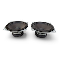 1996-2002 BMW Z3 Front Footwell Kick Panel Speaker Right/Left Set, 65-13-8-386-424, F040, OEM, 1996, 1997, 1998, 1999, 2000, 2001, 2002