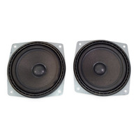 1996-2002 BMW Z3 Front Footwell Kick Panel Speaker Right/Left Set, 65-13-8-386-424, F040, OEM, 1996, 1997, 1998, 1999, 2000, 2001, 2002