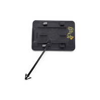1996-2002 BMW Z3 Front Center Console OBD Scanner Plug Socket Frame Cover Black, 51-16-2-497-214, F040, OEM, 1996, 1997, 1998, 1999, 2000, 2001, 2002
