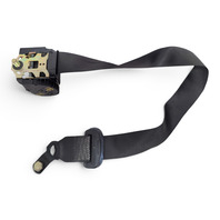 1996-2002 BMW Z3 Seatbelt Front Right/Passenger Seat Belt Black, 72-11-8-412-076, F040, OEM, 1996, 1997, 1998, 1999, 2000, 2001, 2002