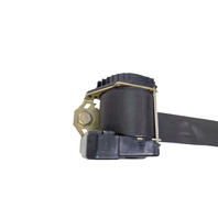 1996-2002 BMW Z3 Seatbelt Front Right/Passenger Seat Belt Black, 72-11-8-412-076, F040, OEM, 1996, 1997, 1998, 1999, 2000, 2001, 2002