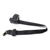 1996-2002 BMW Z3 Seatbelt Front Right/Passenger Seat Belt Black, 72-11-8-412-076, F040, OEM, 1996, 1997, 1998, 1999, 2000, 2001, 2002