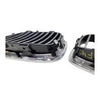 1996-2002 BMW Z3 Front Bumper Grill Grille Right/Left Set, 51-13-8-412-950, F040, OEM, 1996, 1997, 1998, 1999, 2000, 2001, 2002